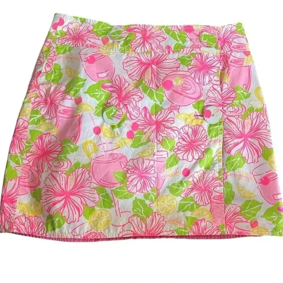 Lilly‎ Pulitzer cotton reversible mini skirt - Picture 1 of 5
